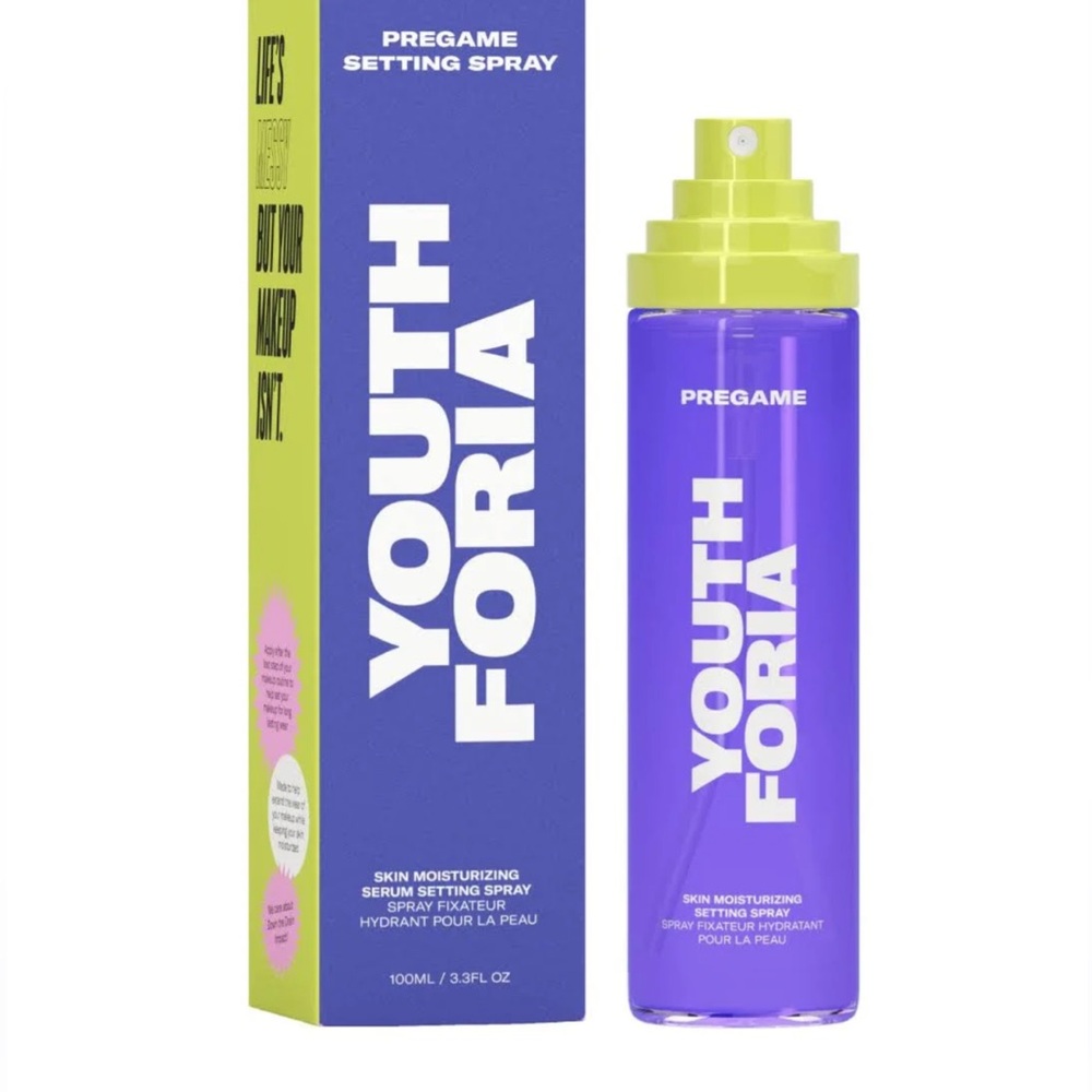 Youthforia Pregame Skin Moisturizing Spray